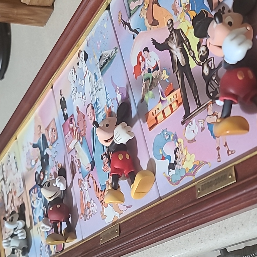Bradford exchange 100 years of mickey plaques! Vintage collectible!